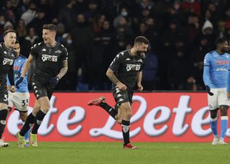 El Empoli aleja al Nápoles del liderato de la Serie A