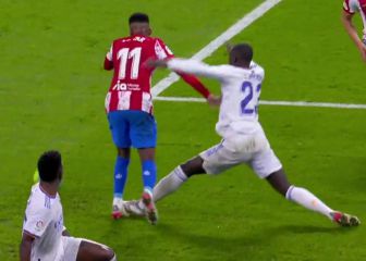 Carvajal y Mendy, protagonistas de la polémica del derbi