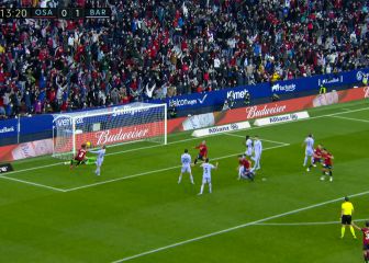 La muestra evidente de que el ambiente está muy caldeado en Can Barça: Busquets en el 1-1...