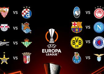 Dieciseisavos de Europa League: partidos, fechas, calendario y cuándo se juegan los octavos