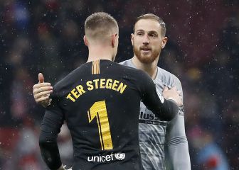 Oblak y Ter Stegen optan a la 'mejor parada de la historia'