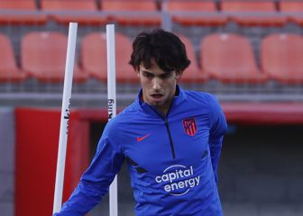 João Félix, a la espera: Simeone ensaya con Correa y Luis Suárez
