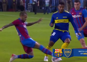 El Barça saca pecho en redes por el debut de Alves y le llueven las burlas