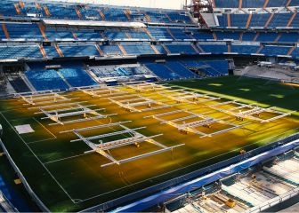 Las últimas novedades de las obras del Santiago Bernabéu
