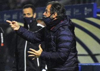 Quique, hundido tras el ridículo: 