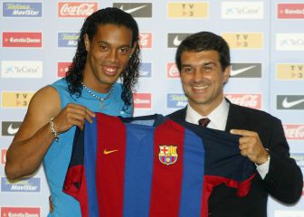 Laporta da con su Dinho 2.0