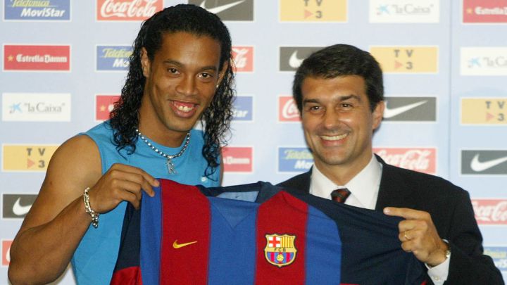 Laporta da con su Ronaldinho 2.0