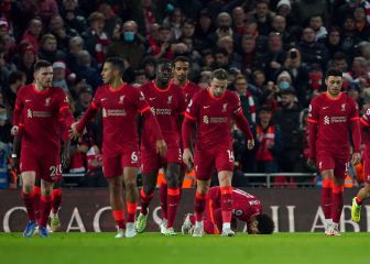 El Liverpool remonta y no se aleja del Manchester City