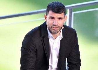 Gesto señorial de Agüero con el Barça