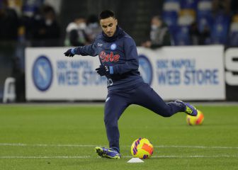 Ounas, del Nápoles, atracado en su garaje
