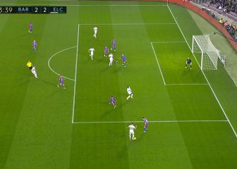 Cuando lo vea Xavi, el incendio va a ser épico: lo de la defensa culé en el 2-2 fue tétrico