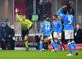 El Nápoles tumba al Milan y vuelve a ser segundo
