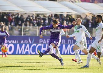 Vlahovic es imparable: alcanzó a Cristiano