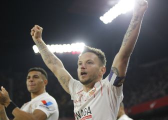 Rakitic mejora su promedio goleador en Nervión