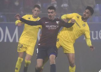 El Alcorcón resiste al arreón final del Huesca