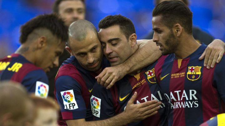Mascherano: "Xavi necesita tiempo, pero está capacitado para levantar al Barça"