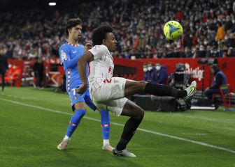 Ante el Barça, 'Cafú' Koundé