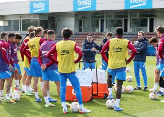 Xavi choca con el reglamento