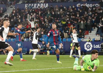 1x1 del Levante: Otro fiasco en el ilusionante debut de Pubill