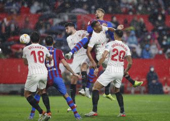 Sevilla-Barcelona en imágenes