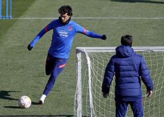 João Félix y Luis Suárez, posible delantera del Atleti en Granada