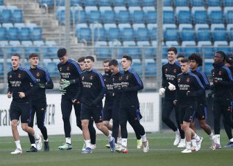 El Madrid prepara el viaje a Bilbao tras el positivo de Alaba
