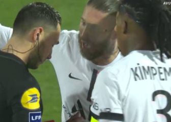 El PSG tropieza y Ramos, expulsado ¡en 4 minutos!