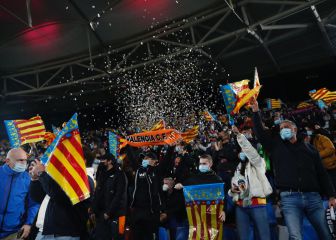 Nochevieja con ambiente en Mestalla
