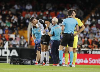 Los futbolistas del Valencia han estado de baja 540 días