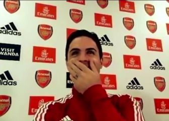 La peculiar pregunta llena de picardía que Arteta no esperaba y con la que se partió de risa