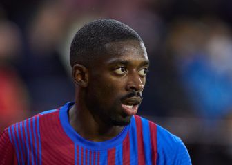 Apretón de manos por Dembélé