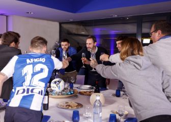 El invitado sorpresa en la cena de Navidad del Espanyol