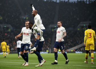 Lucas Moura impulsa al Tottenham