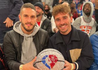 Koke y Griezmann, vacaciones en familia... con NBA y NFL de fondo