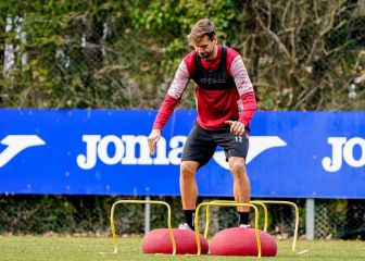 Llorente regresa al trabajo en Eibar tras superar el COVID