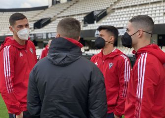El Mirandés vuelve mañana a los entrenamientos con la mente puesta en el Zaragoza