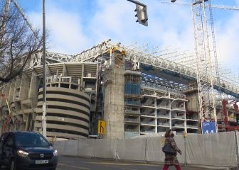 El Bernabéu no descansa y siguen avanzando sus obras