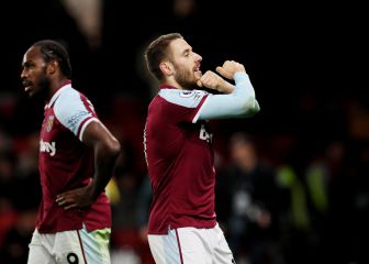 Fiesta del West Ham en casa del Watford