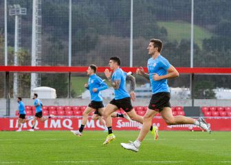 Lezama: vuelta al tajo con grupos reducidos para la cita de El Sadar