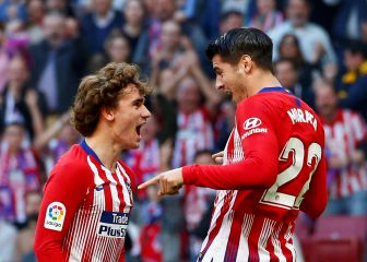 Griezmann condiciona la llegada de Morata al Barcelona