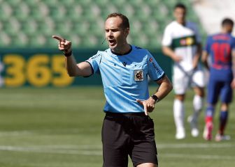 Melero López pitará el Getafe-Real Madrid y Figueroa Vázquez, el Atlético-Rayo