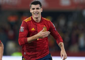 Así convenció Xavi a Morata en minutos