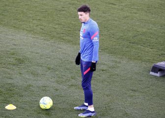 Simeone perfila su primer once del año 2022 con Giménez atrás