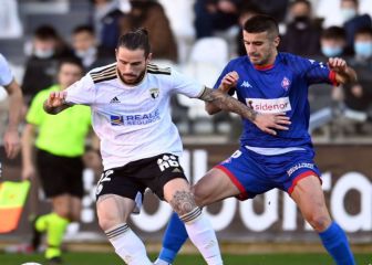 Un doblete de Obieta iguala el gran arranque del Burgos