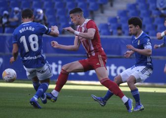 El Oviedo pisa play-off al imponerse a una Ponfe que vio tres rojas directas