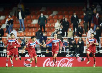 El Espanyol remonta en Mestalla