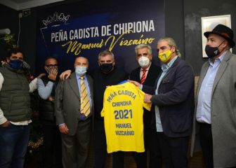 Manuel Vizcaíno ya tiene una peña cadista en Chipiona