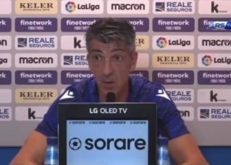 Elogio unánime para Imanol por lo que ha hecho en rueda de prensa