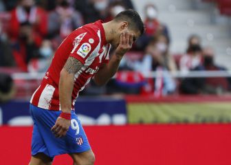 Suárez y Giménez son baja para el partido ante el Villarreal