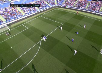 El catastrófico error del Madrid en el gol del Getafe: Militao, señalado